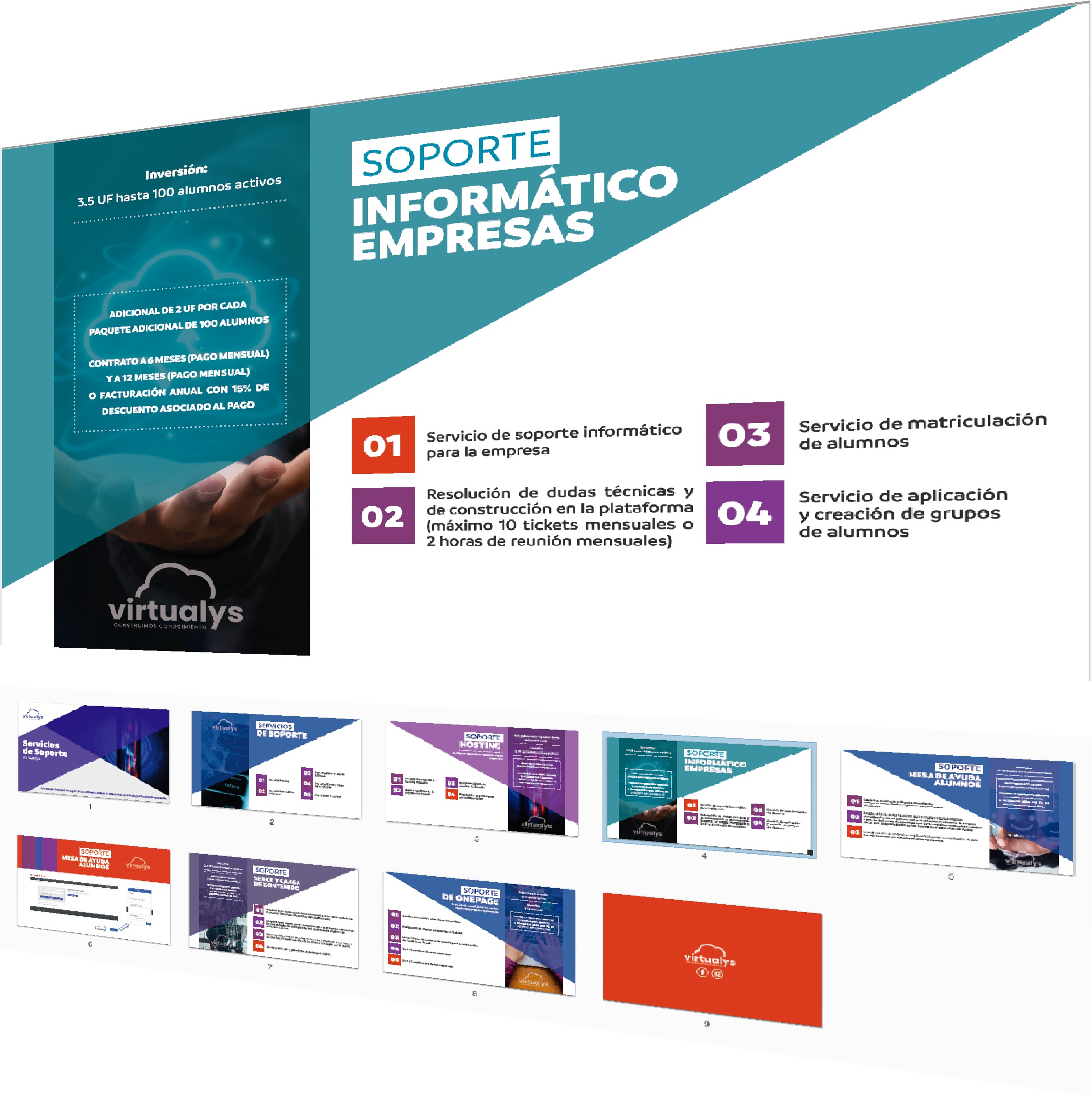 Diseño editorial y brochure profesional